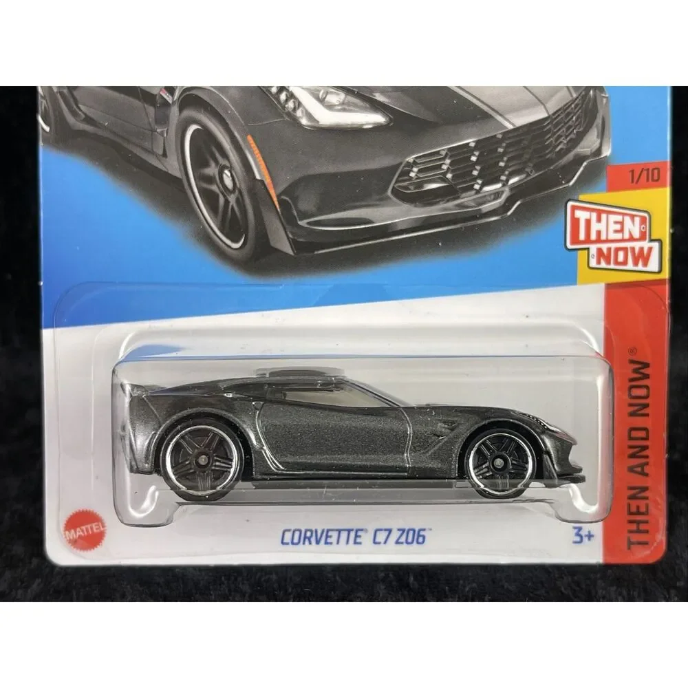 2023 Hot Wheels Corvette C7 Z06 (Gray) Then And Now 1/10, 193/250